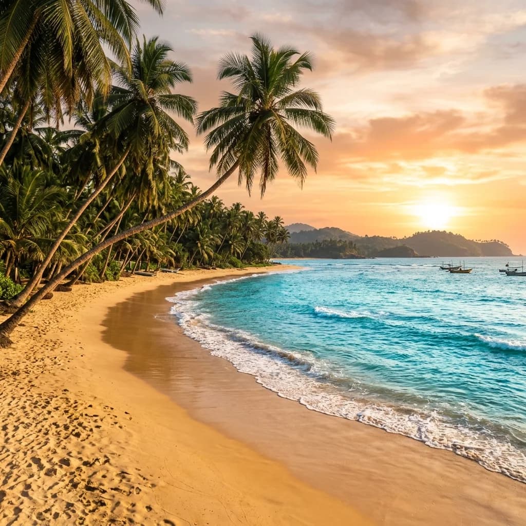 Tropical Beach Side - Popular Destinations Sri Lanka