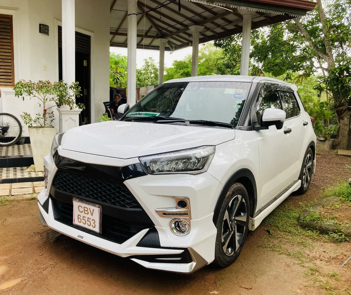 Luxury chauffeur driven Toyota Raize in Sri Lanka