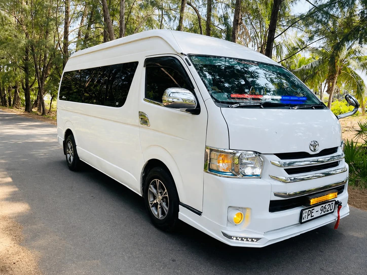 Luxury chauffeur driven Van 13 Seater in Sri Lanka